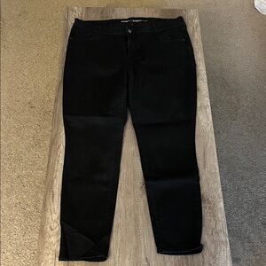 Old Navy Rockstar Black Jeans